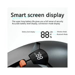 Souris gaming sans fil Warvank SX01 avec 6 niveaux DPI noire et rouge