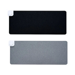 Souris chauffante électrique anti-dérapage gaming noire avec boutons programmables