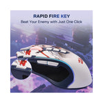 Souris gaming Redragon M612AK PRO RGB noire avec boutons lumineux et capteur 8000 DPI