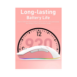 Souris gaming filaire et sans fil RGB vue de face avec boutons programmablesISIBLE