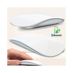 Souris ergonomique Bluetooth Xiaomi vue de profil bleue et noire