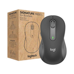 Souris Logitech M650L Bluetooth silencieuse pour PC Mac et laptop ergonomique droit