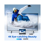 Vue arrière du hub USB-C montrant les ports HDMI et Ethernet