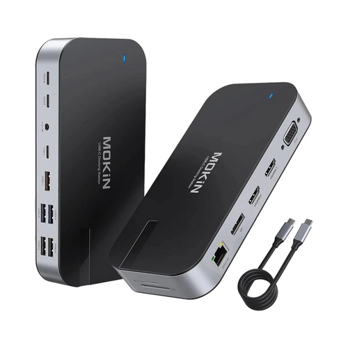 Station d'accueil USB-C MOKiN avec HDMI 4K et ports USB-A