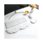 Support coude ergonomique vue de côté avec mousse à mémoire de forme anti-dérapante