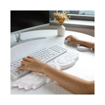 Support coude ergonomique vue de côté avec mousse mémoire foam et surface anti-dérapante