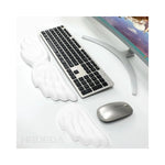 Support coude ergonomique vue de profil anti-dérapant mémoire foam pad