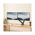 Support double écran rotatif 13-32 pouces vue avant pivotant