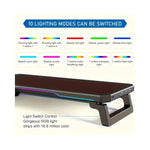 Support écran RGB GEAR4PC avec 3 ports USB vue arrière