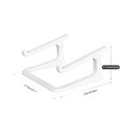 Support ergonomique PC gaming GEAR4PC en plastique ABS avec repose-clavier