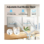 Vue latérale du support mural VESA 100x100 montrant l'ajustabilité et la qualité robuste