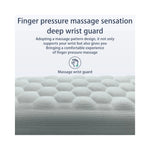 Support poignet ergonomique KPTE vue de face en noir