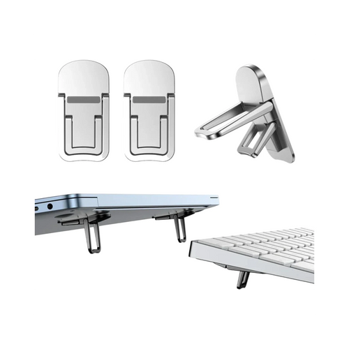 Support portable pour PC et tablette à 2 unités set en forme ergonomique