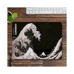 Tablette gaming anti-dérapante noire vue de face QUALITÉ GEAR4PC