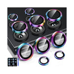 Vue latérale du verre protecteur optique sur écran Samsung S22 Ultra