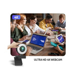 Webcam GEAR4PC AEVYVKV 8MP Full HD vue avant avec micro inclus